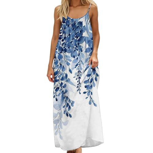 Image of HTHLVMD Backless Cami Dress Summer Dresses for Women 2026 Spaghetti Strap Dresses Womens Solid Color Backless Cami Dress