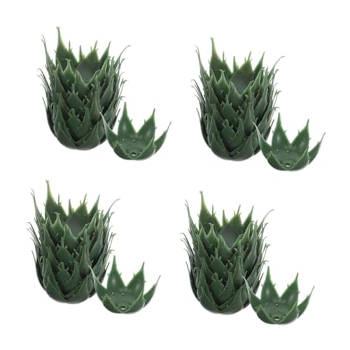 Abaodam 4 Juegos De Simulación Suministros Para Hacer Flores Artificiales Bricolaje Floral Rosa Flor Material De Bricolaje Ramo De Flores Artesanales El Plastico Green 50 Piezas*4