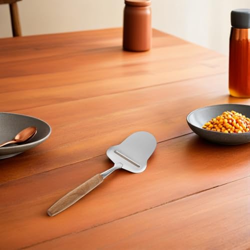 Alipis 2pcs rallador de queso y zester acero madera miniatura 6