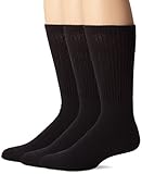 Dickies Men's 3-Pack Industrial Strength Crew Socks - Big & Tall