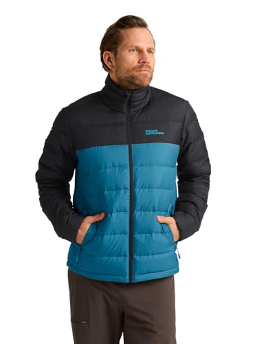 Jack Wolfskin Herren Ather Down Jkt M Rds, Aurora Blue, L EU