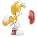 Sonic The Hedgehog 4-Inch Action Figure Modern Tails with Star Spring Collectible Toy