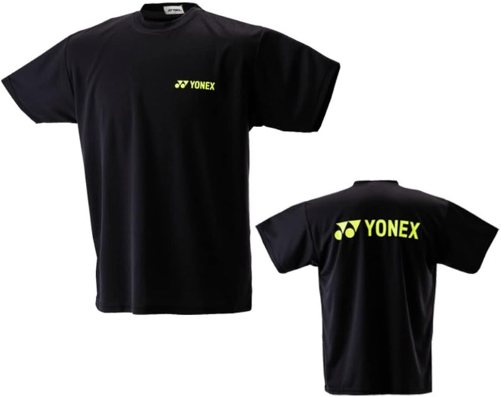 【代表支給品】YONEX バドミントン Tシャツ 黒 代表支給品】YONEX バドミントン Tシャツ 黒 YONEX バドミントン