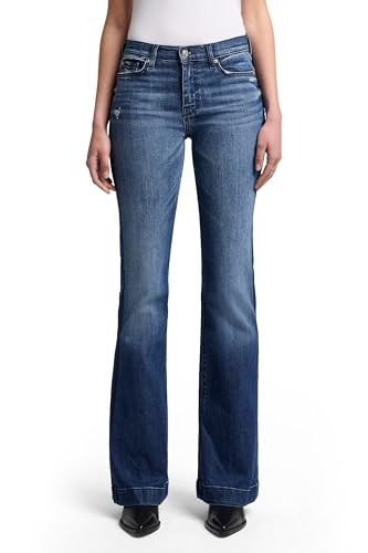 7 For All Mankind Women's Flare Wide Leg Jean