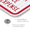 SmartSign 18 x 12 inch Customer Parking Only - Violators Towed Metal Sign, 63 mil Aluminum, 3M Laminated High-Intensity Grade Reflective Material, Red and White