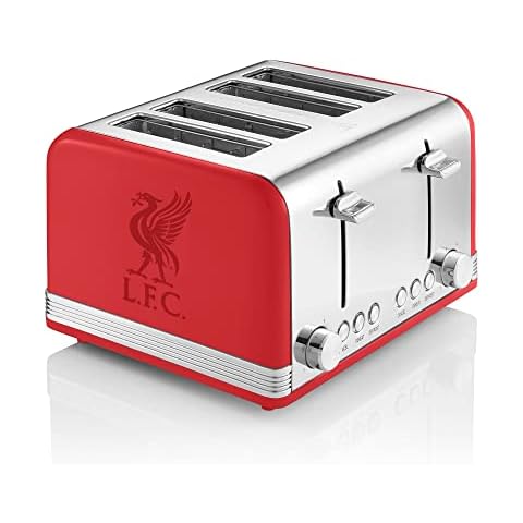 Swan Products Limited 5055322551025 Liverpool F.C Toaster, Red Cover
