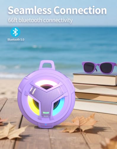 Image of EBODA Waterproof Speaker Shower Bluetooth Portable Gift for Teenage Girls