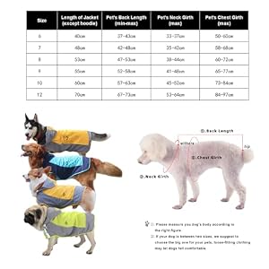 Dog Hood Waterproof Raincoat: Large Medium Refective Packable Poncho Green 8 Dog Hood Waterproof Raincoat: Large Medium Refective Packable Poncho Green 8