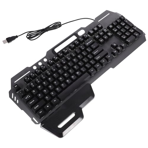 Clavier pour bureau et maison SEWACC ergonomique rétroéclairé noir 104 touches