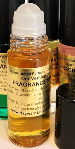 HYWD Enterprises Perfume Oil Comparable to M. KORS MICHAEL for women, Fragrance Rendition, Eau de Parfum, 1 oz. (30ml) Glass Roll on