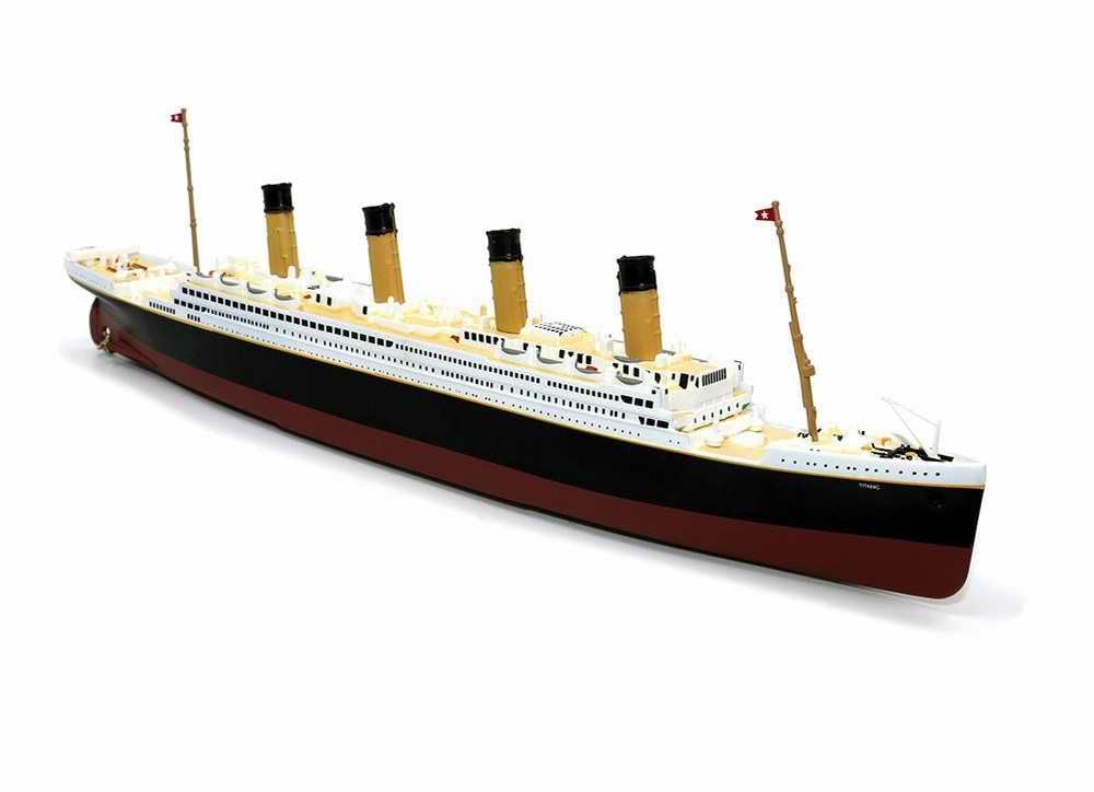 Clivedon - Maqueta para colección de buques Transatlánticos R.M.S Titanic RMS Titanic Metal 1/1250