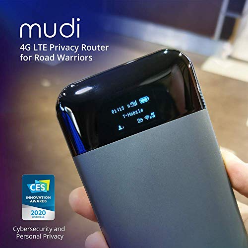 GL.iNet MUDI E750 Dualband Mobiler WLAN Router SIM Karte, 4G LTE (CAT6), 7000 mAh Akku, 750 Mbit/s, OpenWrt, VPN, kompatibel mit Allen EMEA SIM-Karten, 128GB Max MicroSD, Mobiler WiFi Hotspot