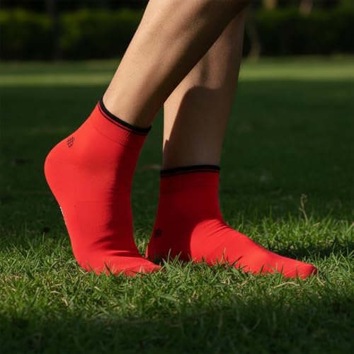 Image of Bonjour Men'S Cotton Ankle Length Bold Multicoloured Socks- Pack Of 4
