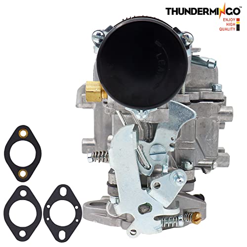 THUNDERMINGO Carburetor fits for Carter YF Type replace for Ford 240 250 300 YF C1YF 6 Cylinder CIL Engine 1975-1982 D5TZ9510AG D4PZ9510AC,Automatic choke Carb Replace # RSC-300A 6307S 6054 6055