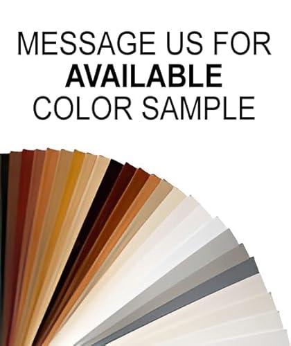 Custom Faux Wood Vertical Blinds Choose Textured Or Printed Real Grain Colors, Size, Mount And Stacking Option (72" Thru 83 7/8" W,72" Thru 83 7/8" L) #TOP3