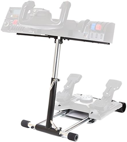 Wheel Stand Pro S Flight Stand Compatible With G Saitek Pro Flight Yoke Support; Deluxe V2; Wheel Stand Only Flight System Not included. Not Compatible w/Honeycomb - 2