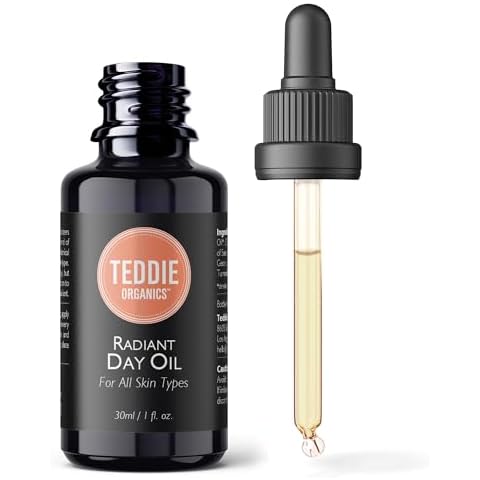 Teddie Organics Facial Serum - Radiant Day Oil Cover