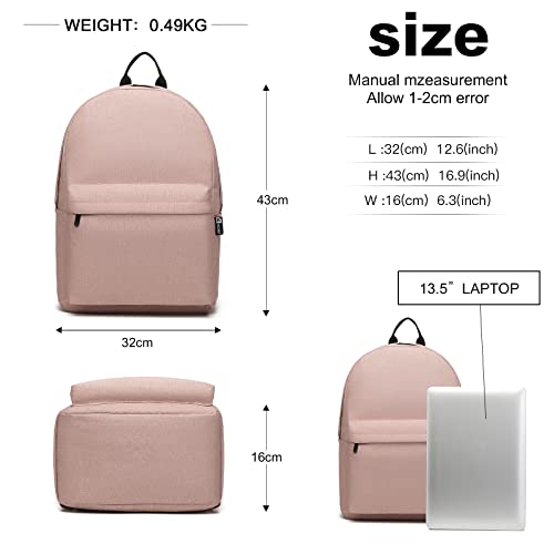 Kono Backpack School Bag for Girls Boys Teenage College Students Rucksack for Men Women Large and Lightweight Travel Backpack 22L - Image 4