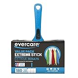 Evercare Extreme Stick 180 Sheet Lint Roller, Blue