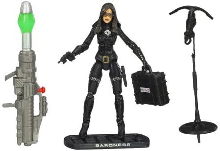 G.I. Joe The Rise of Cobra, Movie Action Figure, Baroness Attack on the G.I. Joe Pit, 3.75 Inches