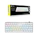 Corsair K70 PRO Mini Wireless RGB 60% Mechanical Gaming Keyboard - Fastest Sub-1ms Wireless, Swappable Cherry MX Brown Keyswitches, Aluminum Frame, PBT Double-Shot Keycaps - NA Layout, QWERTY - White