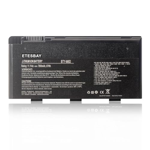 KingSener BTY-M6D Laptop Battery Replacement for MSI GT60