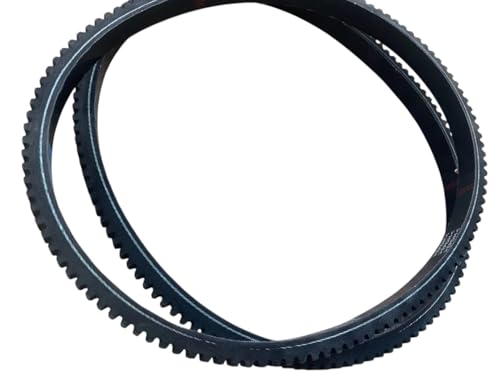 Replacement Cogged Belts for Harbor Freight Haul Dolly/Hand Truck, Fits Models 58291/65685 - Pack of 2