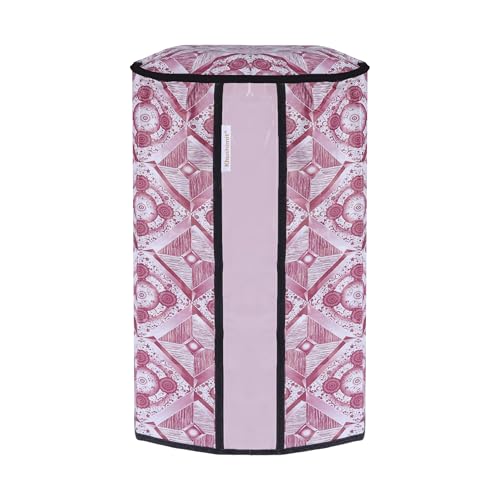 Image of Polyvinyl Chloride Printed Waterproof and Oil-Proof Water Dispenser Bottle Cover, 20L, (Multicolour) 20 liter Water Bottel Cover. Pack of 1- Brown Colour.