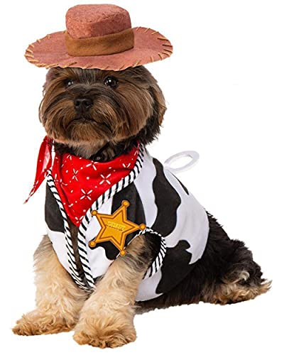 Rubie's Disney Toy Story Pet Costume Accessory, Woody, Medium/Large