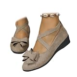 Confort ultime : ces ballerines pour femme disposent d'une semelle intérieure douce et rembourrée et d'une sangle de cheville élastique flexible, offrant un confort durable tout au long de la journée. Idéal pour un usage quotidien ou des occasions spéciales