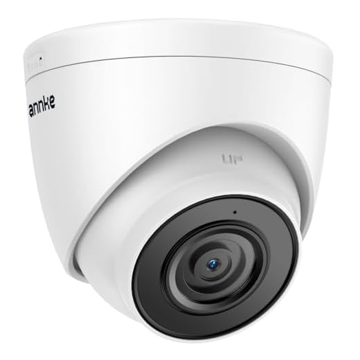 ANNKE 3K Caméra de Surveillance Extérieure PoE avec Détection de Personnes/Véhicule, 3K Caméra de Sécurité IP avec IP67 Étanche, Enregistrement Audio, EXIR 2.0 Vision Nocturne