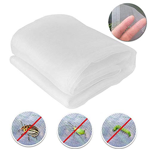 flower205 Gartennetz Insektennetz Gemüsenetz Kirschessigfliegen Netz Insektenschutznetz für Pflanzen und Gemüse 2,4 x 3 m Bitte überprüfen Sie den Shop-Namen, Fälschungen zu vermeiden