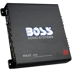 BOSS Audio Systems R4002 2 Channel 800 Output Class A/B Car Amplifier