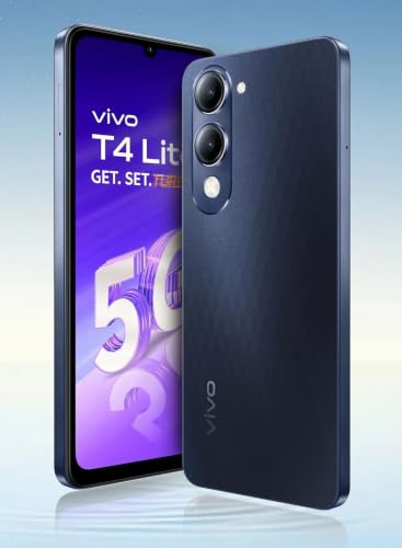 Image of vivo T4 Lite 5G 2026 Charger in The Box Prism Blue 64 GB 4 GB RAM