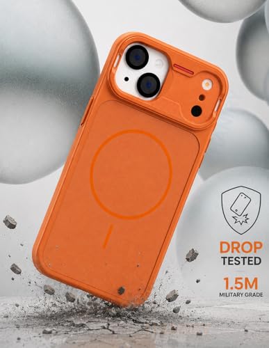 Image of for iPhone 13 Case, Matte iPhone 13 Back Cover, Shockproof Drop Protection Compatible for Magsafe