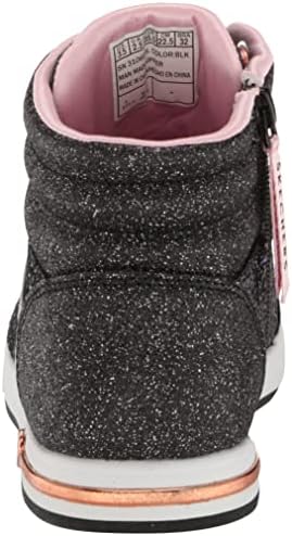 Skechers Kids Girls Street Shoutouts 2.0-Starry Glam Sneaker, Black, 4.5 Big Kid | Image 2