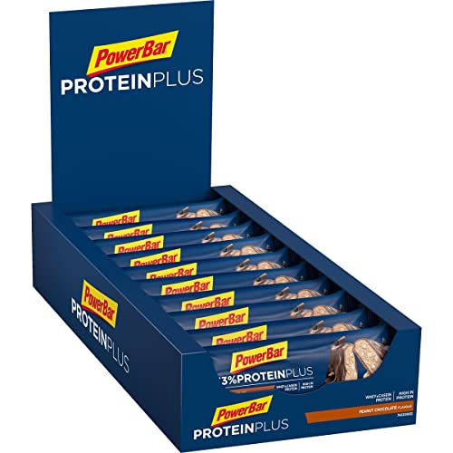 Powerbar Protein Plus 33% Peanut-Chocolate 10x90g - Barra de alta Proteína + Suero y Proteína de Caseína Cover