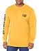 Caterpillar Men's Trademark Banner Long-Sleeve T-Shirt