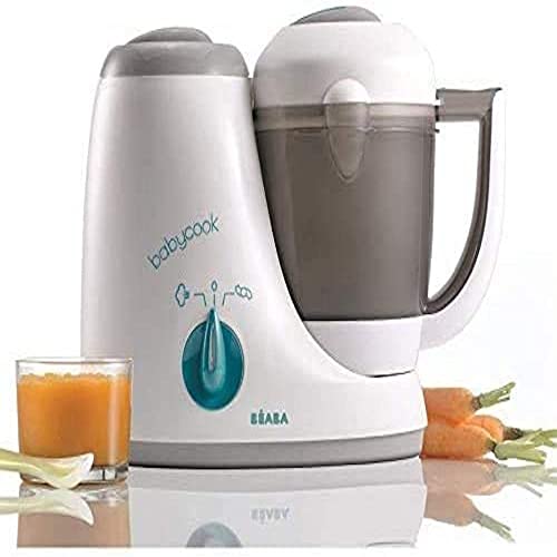 Babycook® Original Grey/Blue Baby Food Steamer Blender