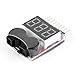 Nevlantii 2pack of RC Lipo Battery Voltage Checker Monitor Low Voltage Alarm Buzzer Alarm