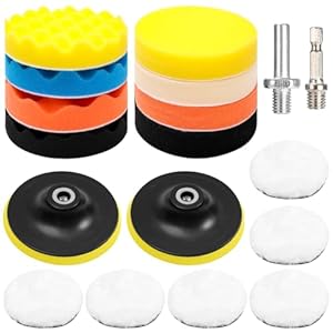 Huifoo 125mm Polierset 18 Stück PGHM125