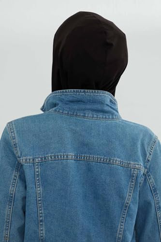 Aisha's Design Instant Turban 95% Cotton Head Scarf Headwear Combed Cotton Ninja Cap, Slip on Jersey Hijab4