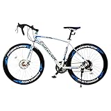 alu vorbau stahlrahmen 【C 700C REIFEN】: Das integrierte Rad macht das Fahrrad schöner und robuster. Es hat ein geringes Gewicht, einen geringen Rollwiderstand, eine lange Lebensdauer und einen starken Grip. Das einzigartige Innendesign des Reifens erschwert das Durchstechen, maximal bis zu 60 km / 1 h. Vielleicht können Sie schneller fahren?