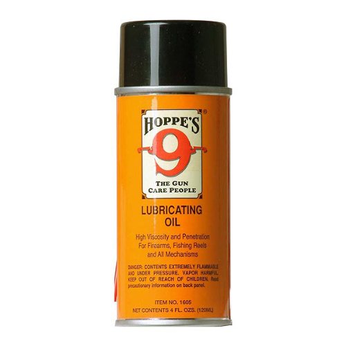 Hi Viscosity Lube Oil 4oz.Aerosol Hoppes 1605