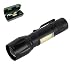 Torcia LED Alta Potenza Ricaricabile USB 20000 lumen con Luce Laterale 3 Modalità Torcia Portatile ad alta Potente per Escursionismo di Emergenza Caccia in Campeggio