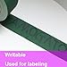 AMOGATO Gaffer Tape 3 Inch x 30 Yard,Gaffers Tape Green,Rubber Adhesive Leaves No Residue Waterproof,Multipurpose,Easy to Tear,Great for Concerts, Weddings or More