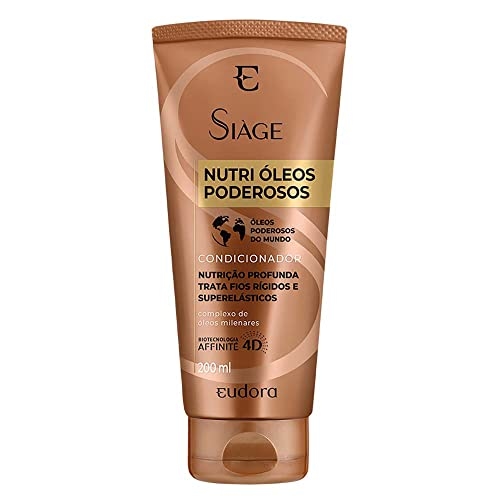 Eudora Siàge Nutri Óleos Poderosos Condicionador 200ml Eudora Siàge Nutri Óleos Poderosos Condicionador 200ml