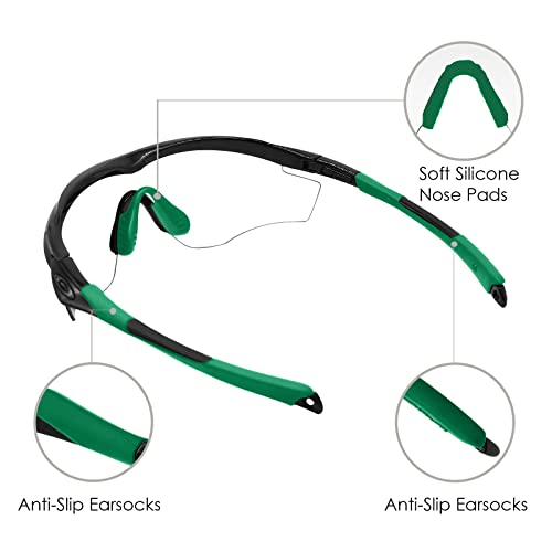Image of BLAZERBUCK Replacement Sock Kits Earsocks & Nosepieces for Oakley M2 Frame XL Sunglass