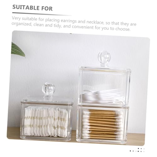 Rangement maquillage et bijoux pratique en acrylique multi-niveaux - 4