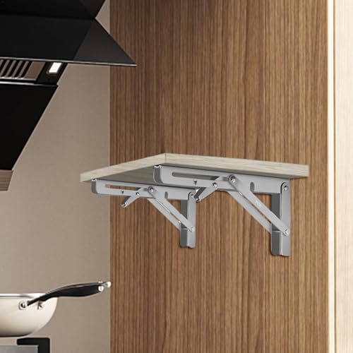 Charnière de table robuste et support d'étagère pliable compact